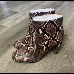 Vince Camuto Sanstan RetroPython Exotic Print Boot